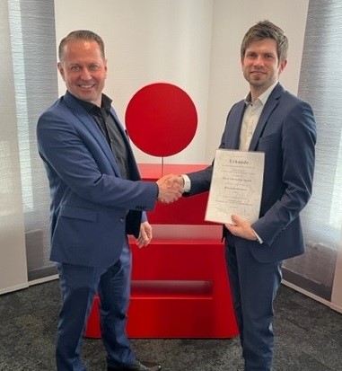 Neuer Bereichsdirektor der Vereinigten Sparkassen ernannt