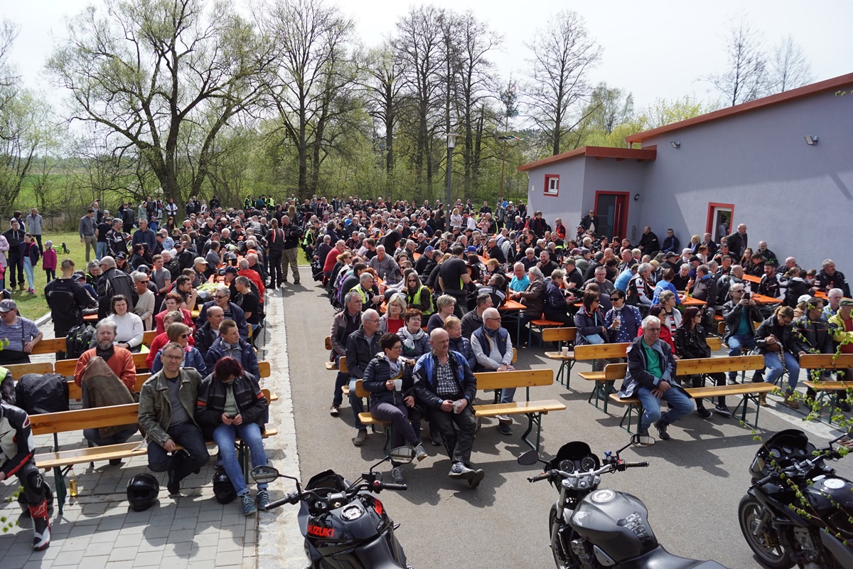 Der 24. Motorradgottesdienst in Hütten am 1. Mai wird wieder ein Erlebnis