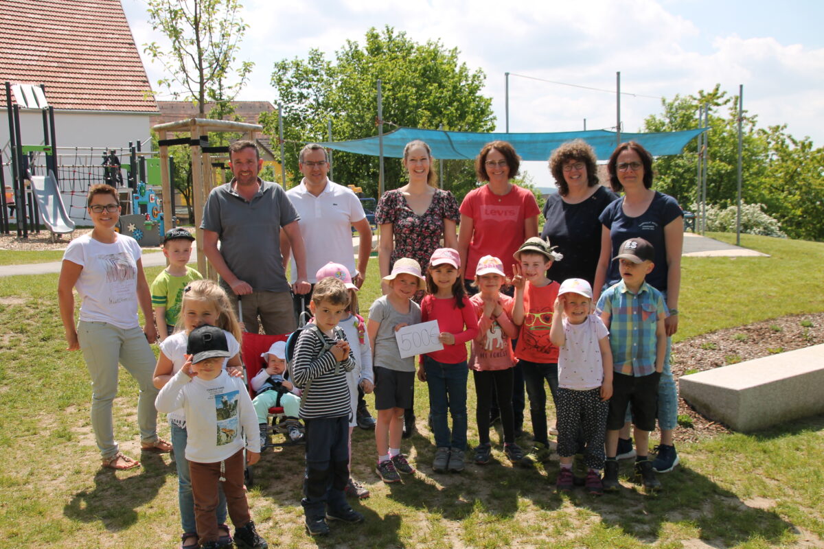 Fünfhundert Euro für mobiles Wasserspiel