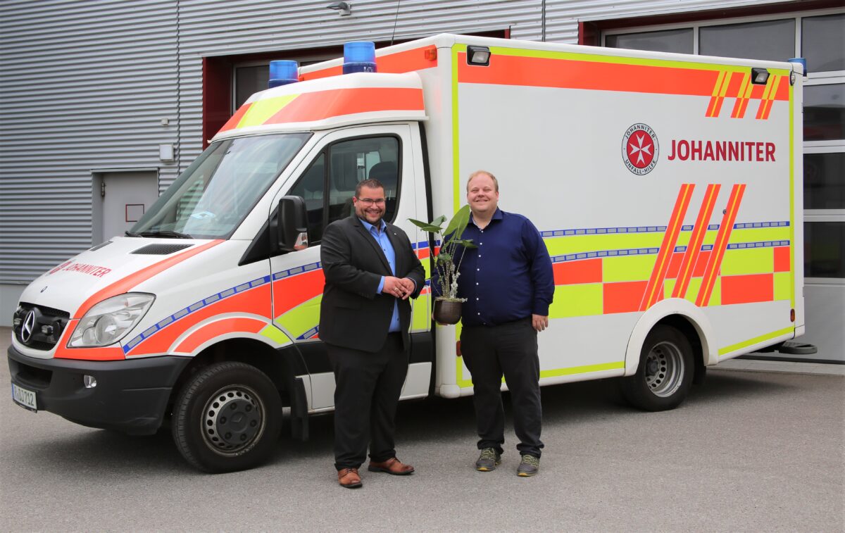 Korbinian Oswald wird neuer Sachgebietsleiter des Rettungsdienstes bei den Johannitern