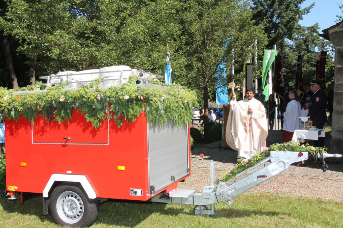 Segnung des TSA der FFW Reichenau