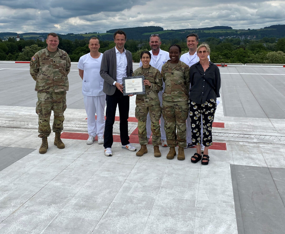 Bisherige Kommandeurin bedankt sich für die Zusammenarbeit