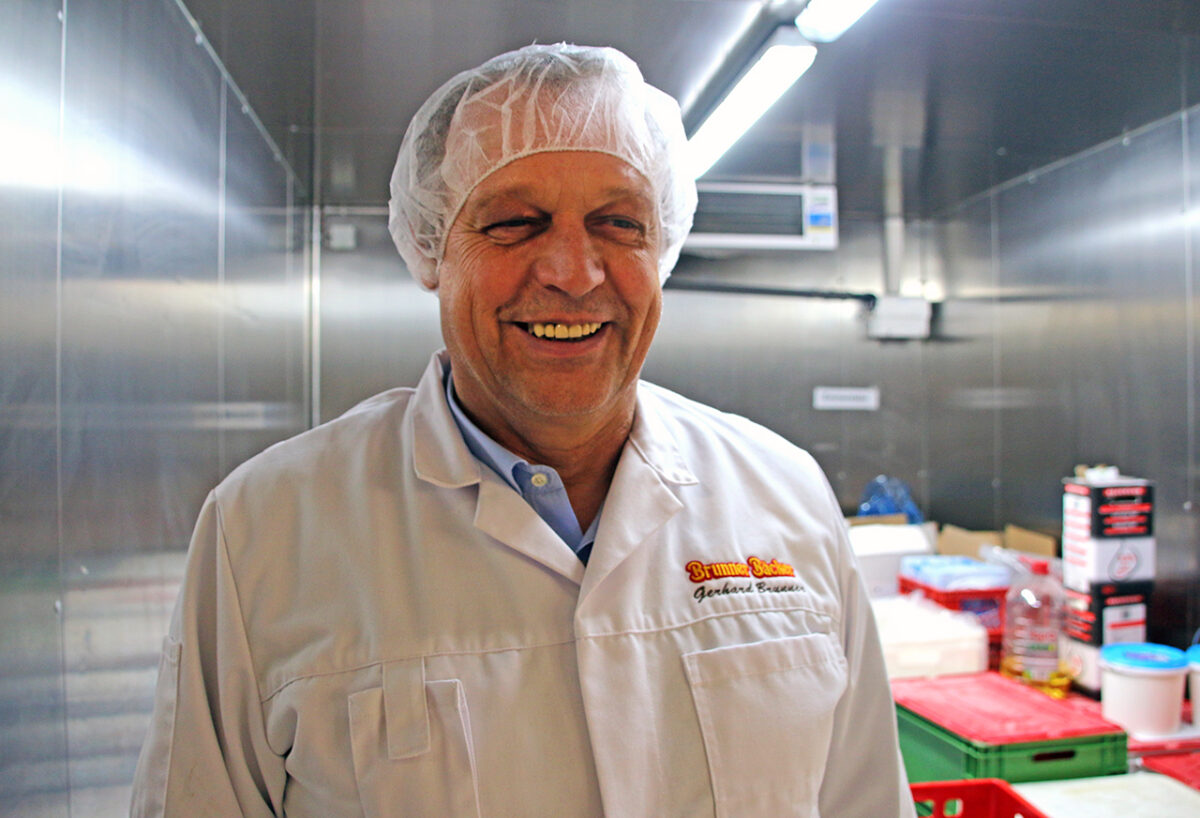 Gerhard Brunners Balanceakt zwischen Back-Handwerk und effizienter High-Tech