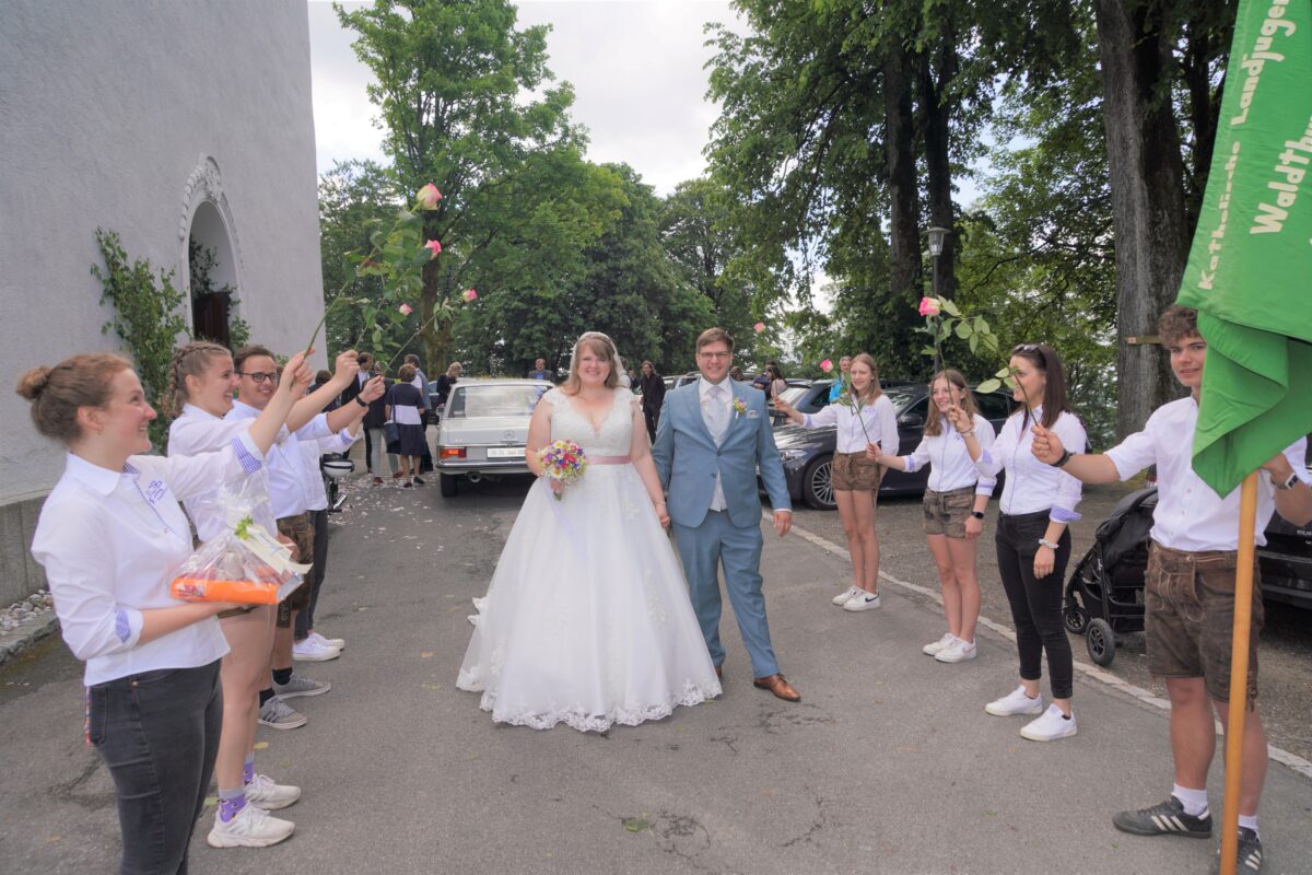 Das Paar aus „Neu-Albersrieth in Schönkirch“