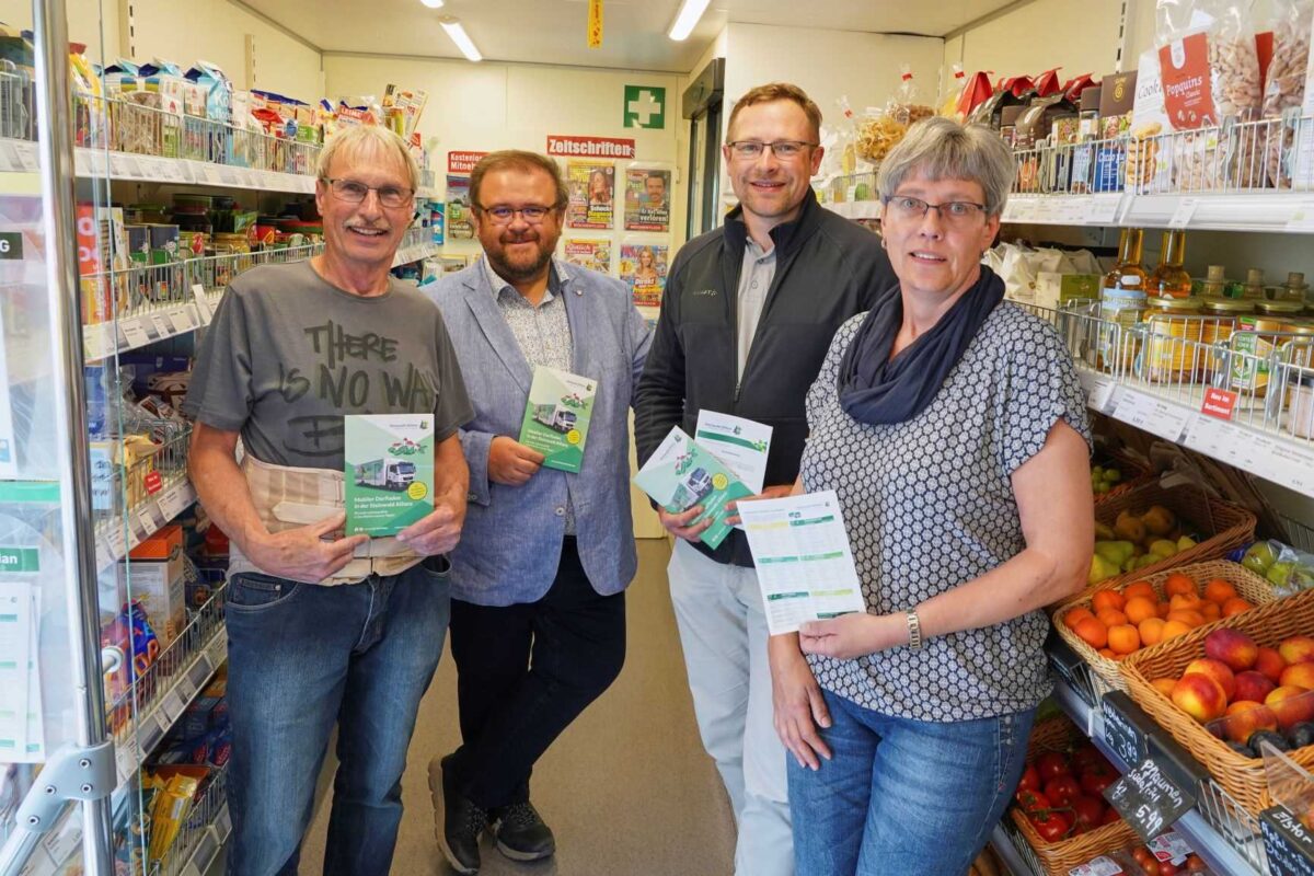 Positive Bilanz: ein Jahr Mobiler Dorfladen in Kastl