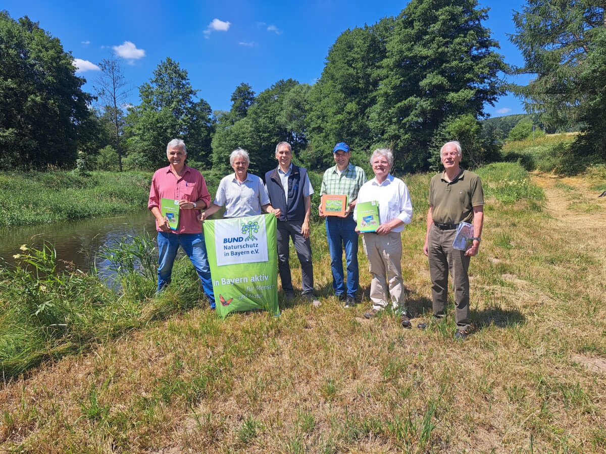Protest von Naturschützern – wichtiger Beitrag zur Rettung der Flusslandschaft der Pfreimd