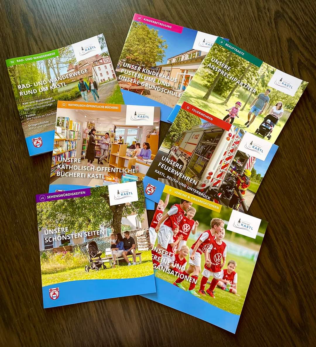 Gemeinde Kastl stellt neue Infobroschüren vor