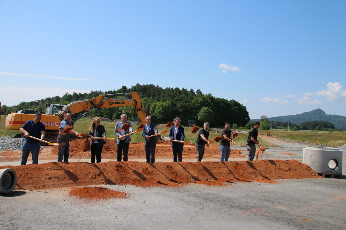 Spatenstich für Kemnath IG West III