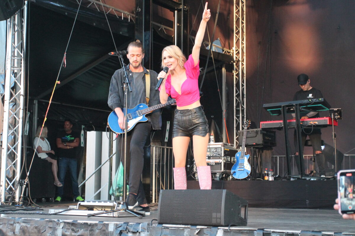 Österreichs Schlager-Queen am Campus Festival in Weiden