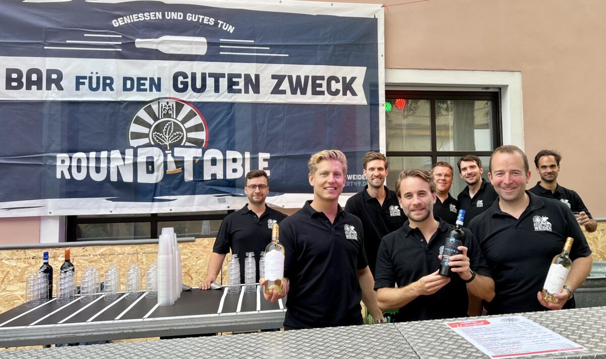 Round-Table-Weinfest: Bewährtes Konzept - neuer Standort