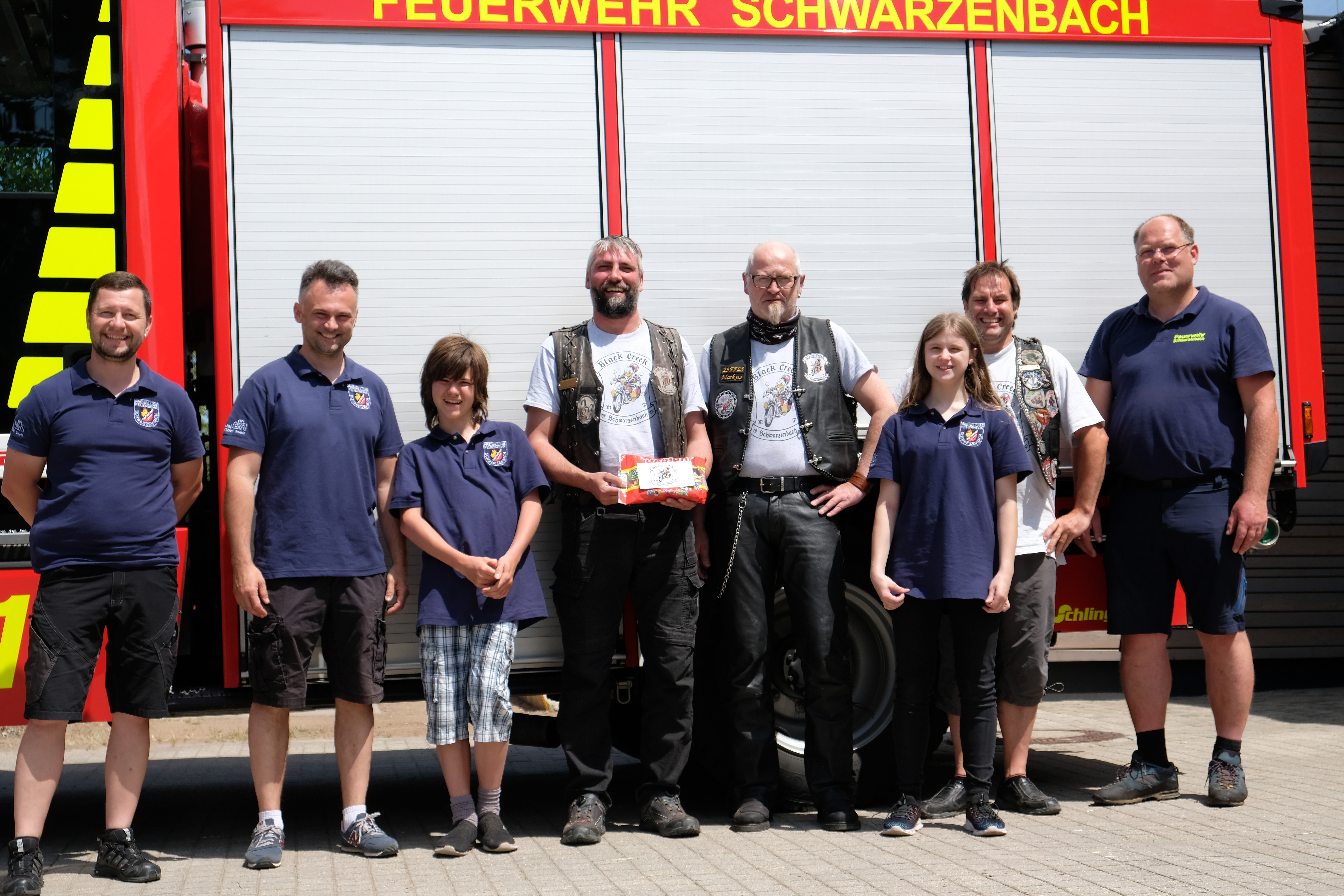 Jugendfeuerwehr Schwarzenbach freut sich über Spenden