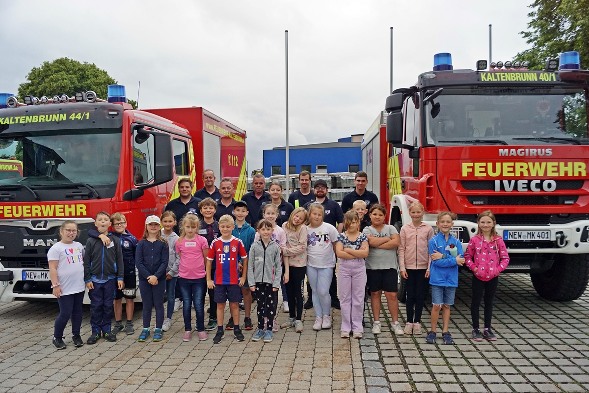 Brandschutzerziehung an der Grundschule