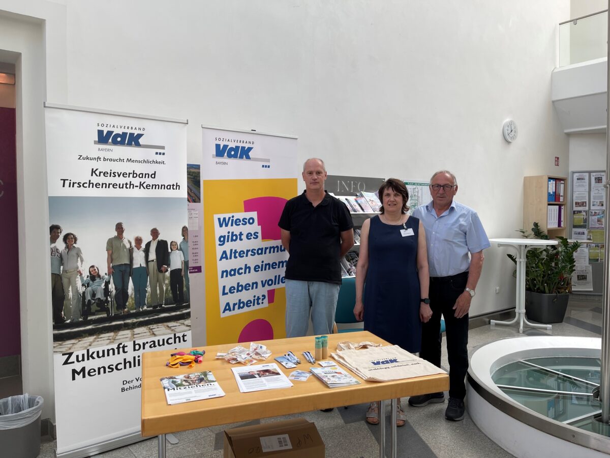 Der VdK informierte im Sibyllenbad