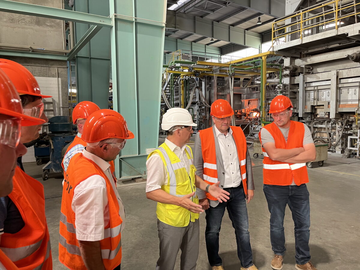 CSU bei den Glasmachern der NSG-Pilkington