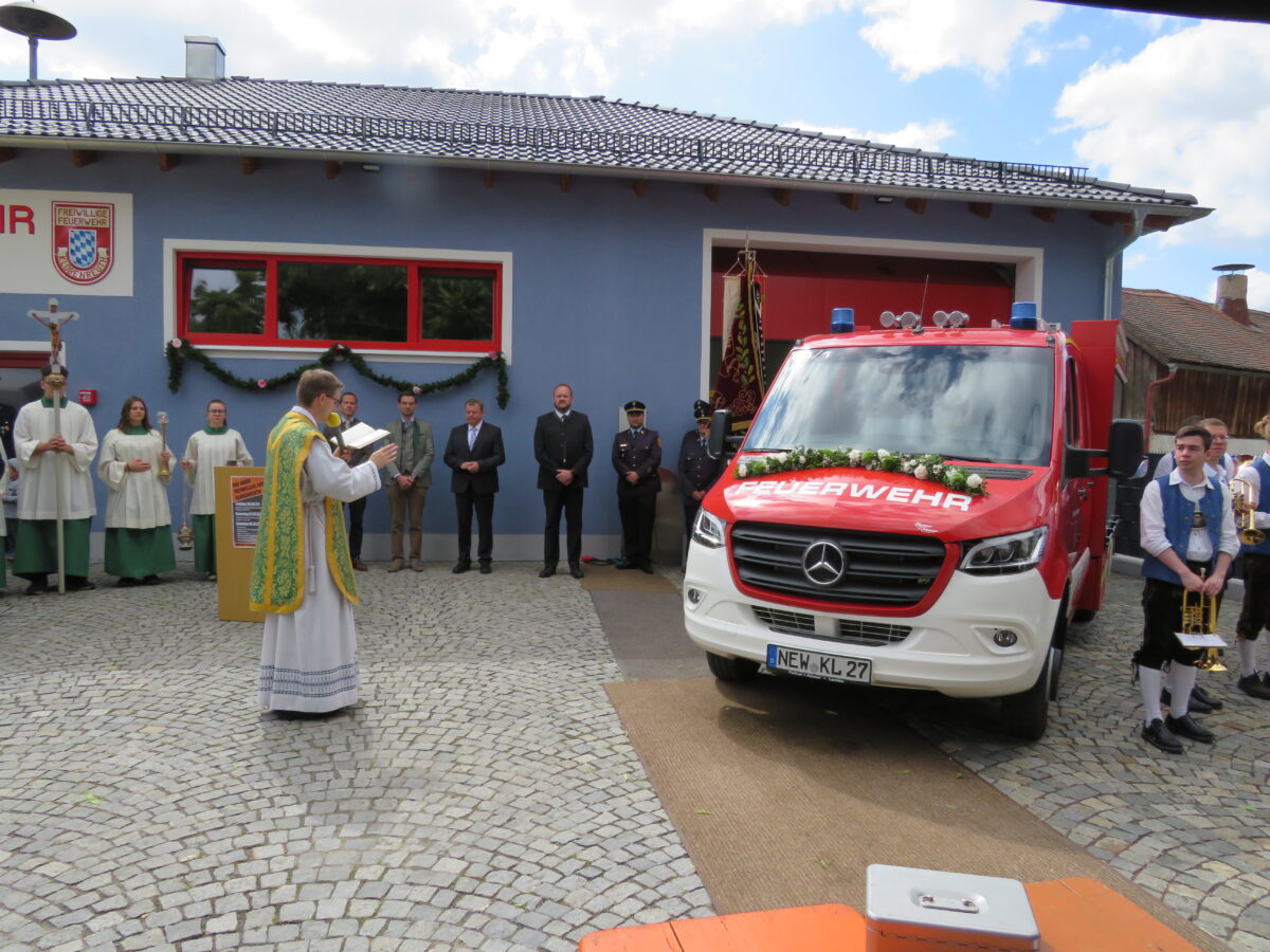Klobenreuth feiert 100 Jahre Feuerwehr