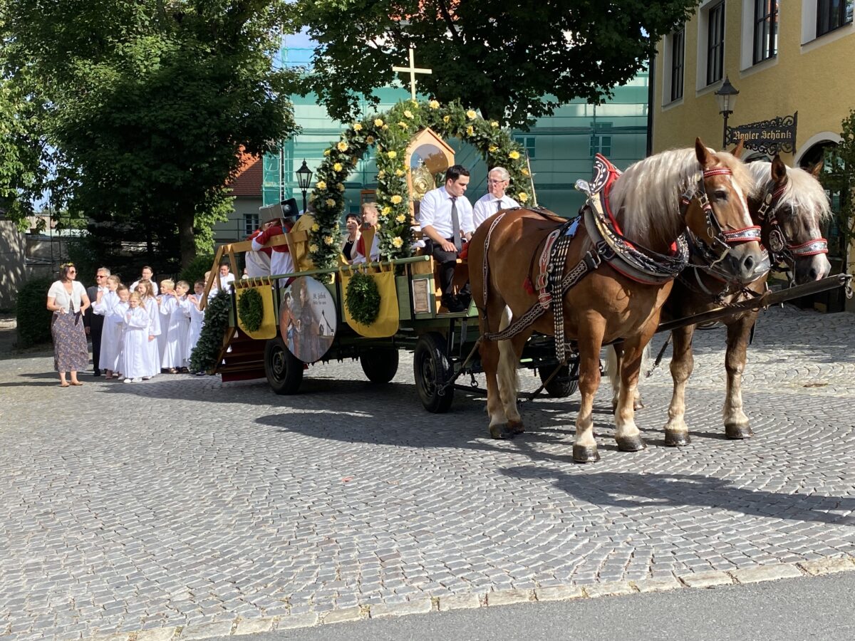 Mit dem St. Jokok Ritt erfüllt Tännesberg das Gelübde aus dem Jahr 1796