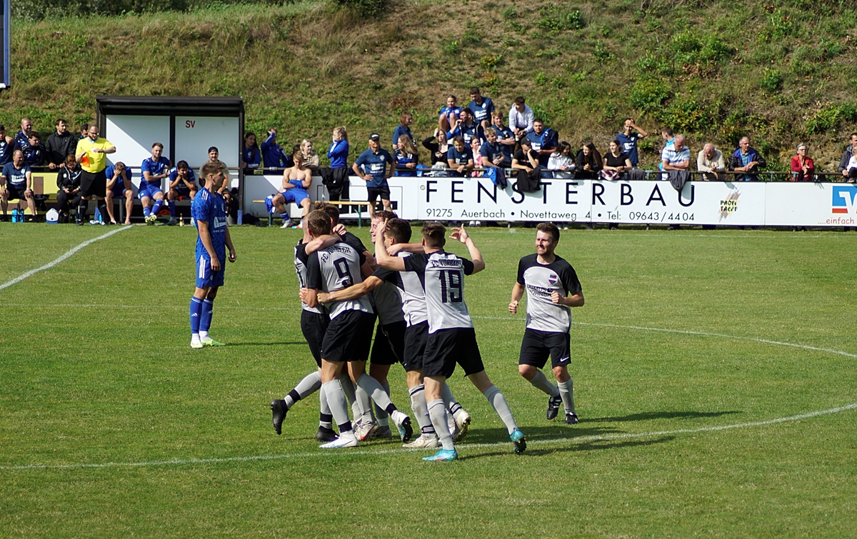 Bezirksliga: Aufsteiger FC Vorbach zeigt Moral und egalisiert in Auerbach 0:2-Rückstand