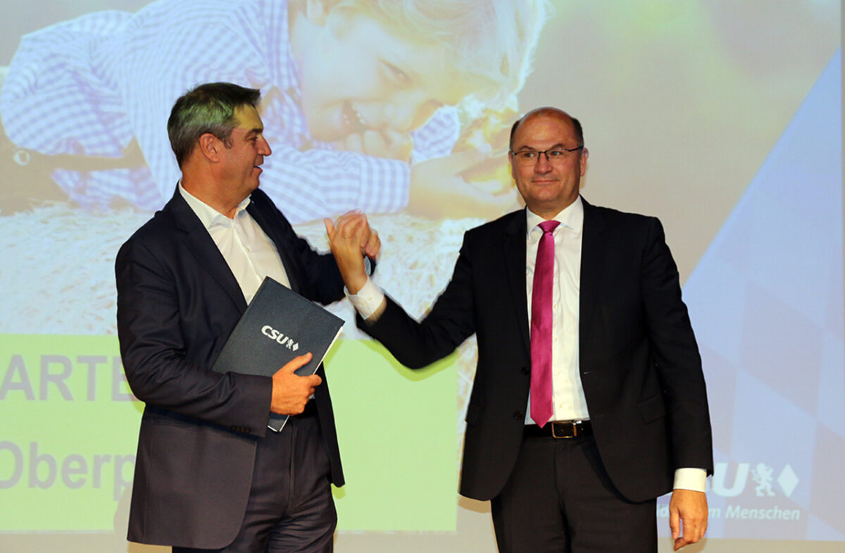 Deutschlands stärkster Finanzminister bleibt Oberpfälzer CSU-Chef