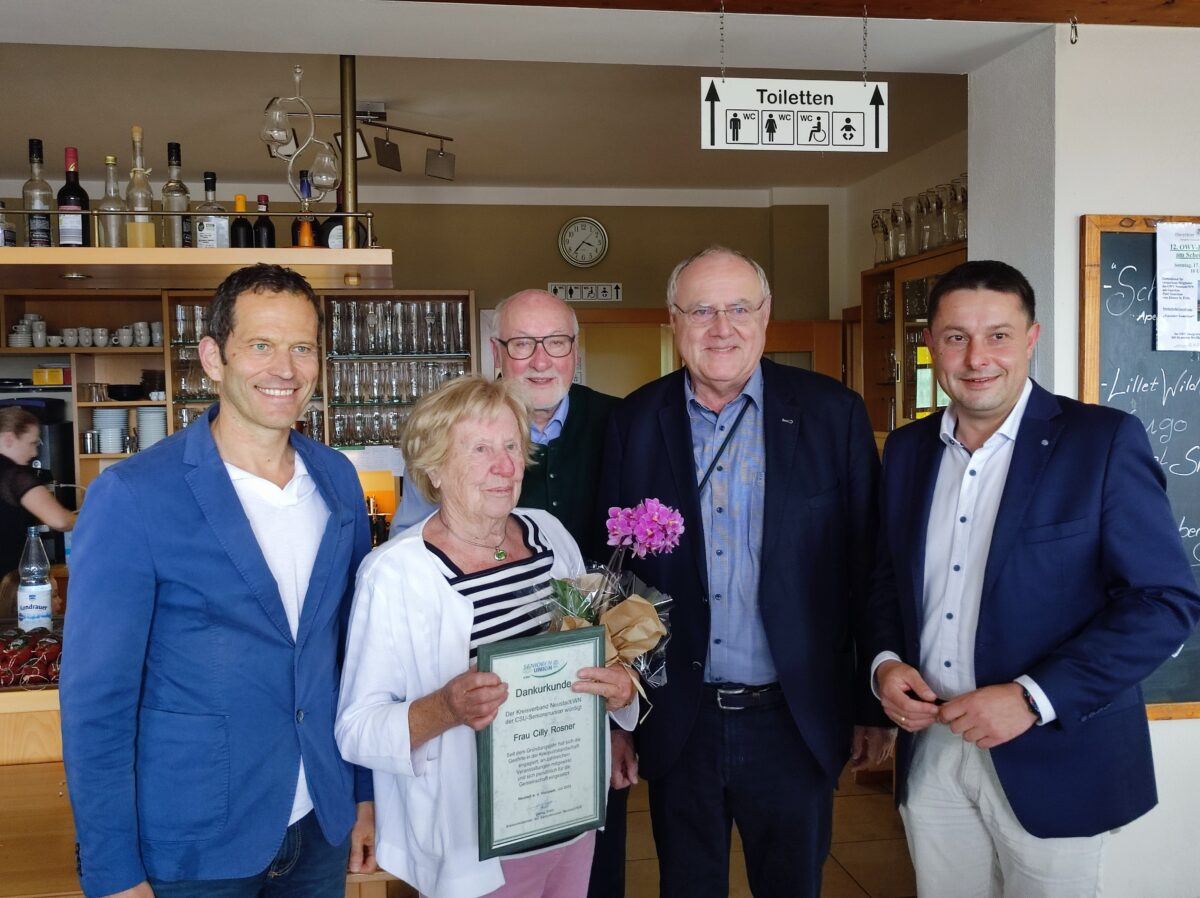 Zum Sommerfest der Senioren kam ein Überraschungsgast