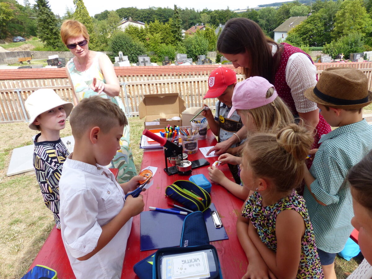 An der Grundschule in Leuchtenberg wird gefeiert