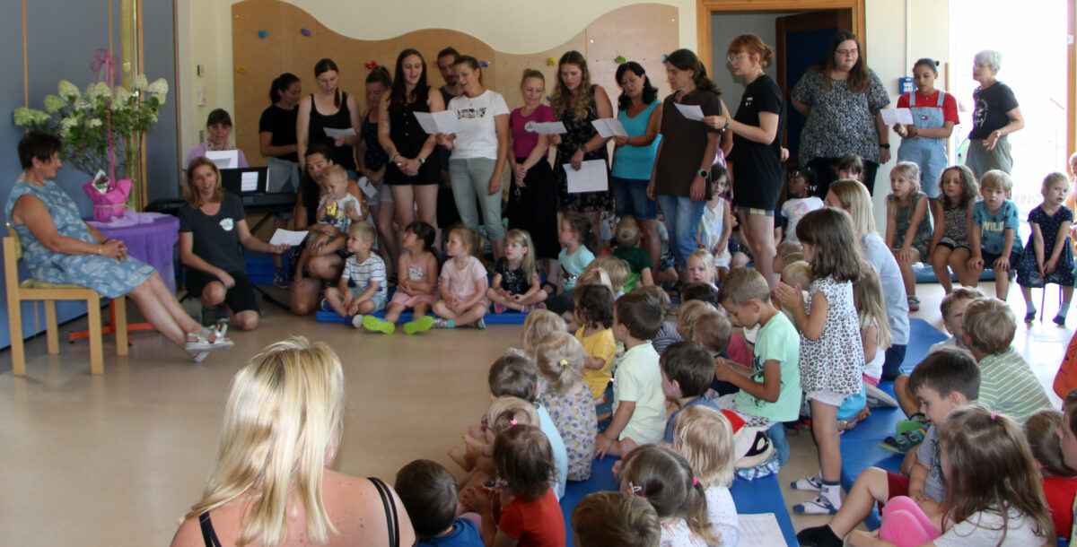 Eine Erzieherin aus Leidenschaft geht in Ruhestand