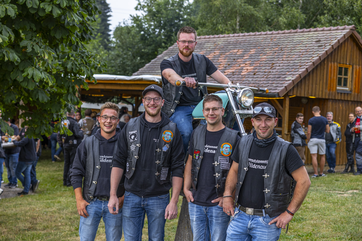 Tolle Motorräder und eine super Stimmung beim Motorradtreffen in Wildenau