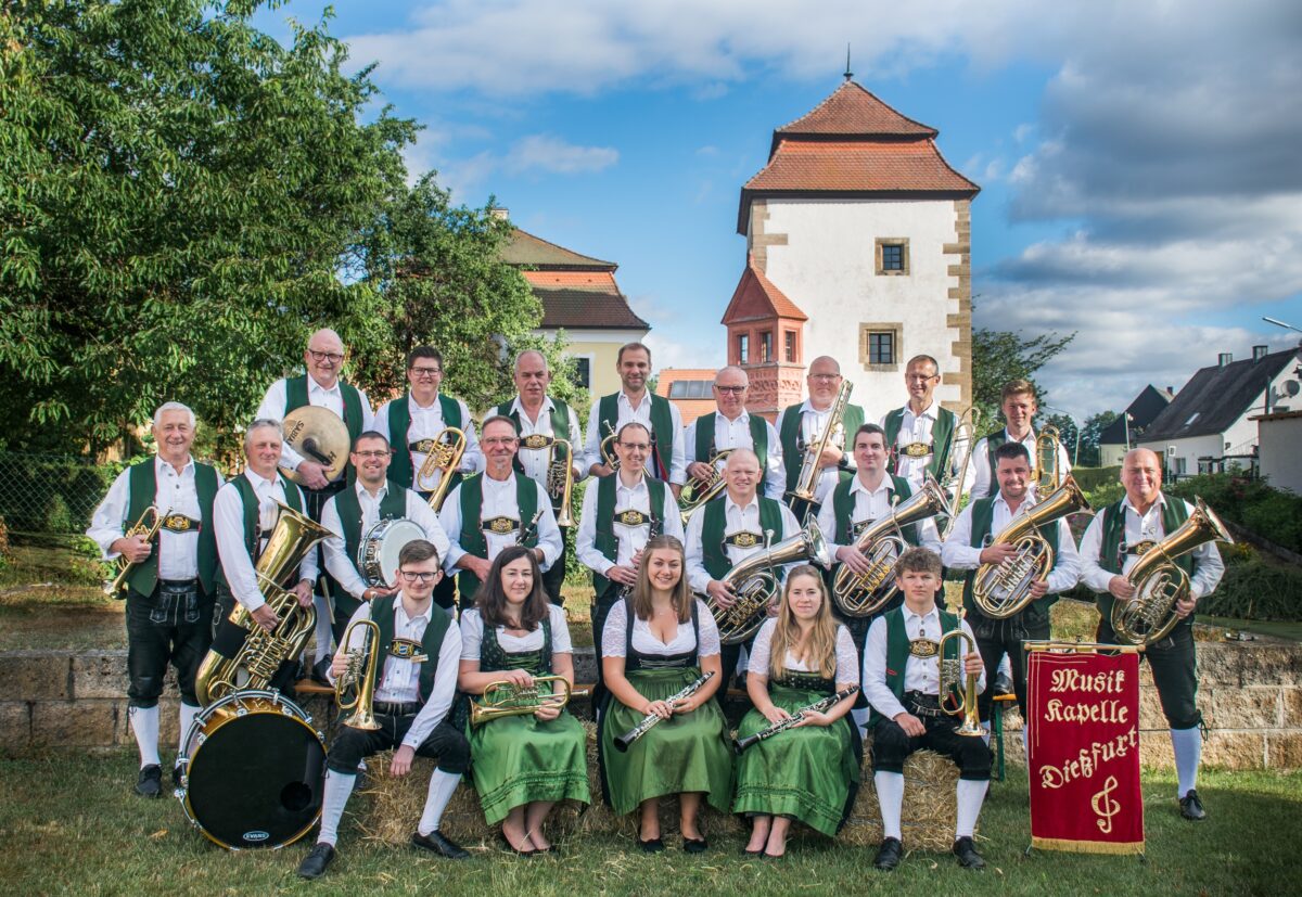 Jubiläumsserenade: Dießfurter Blaskapelle feiert einen "Runden"