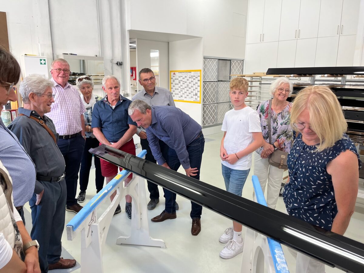 Wandel von einer klassischen, soliden Schreinerei zu einem Global Player