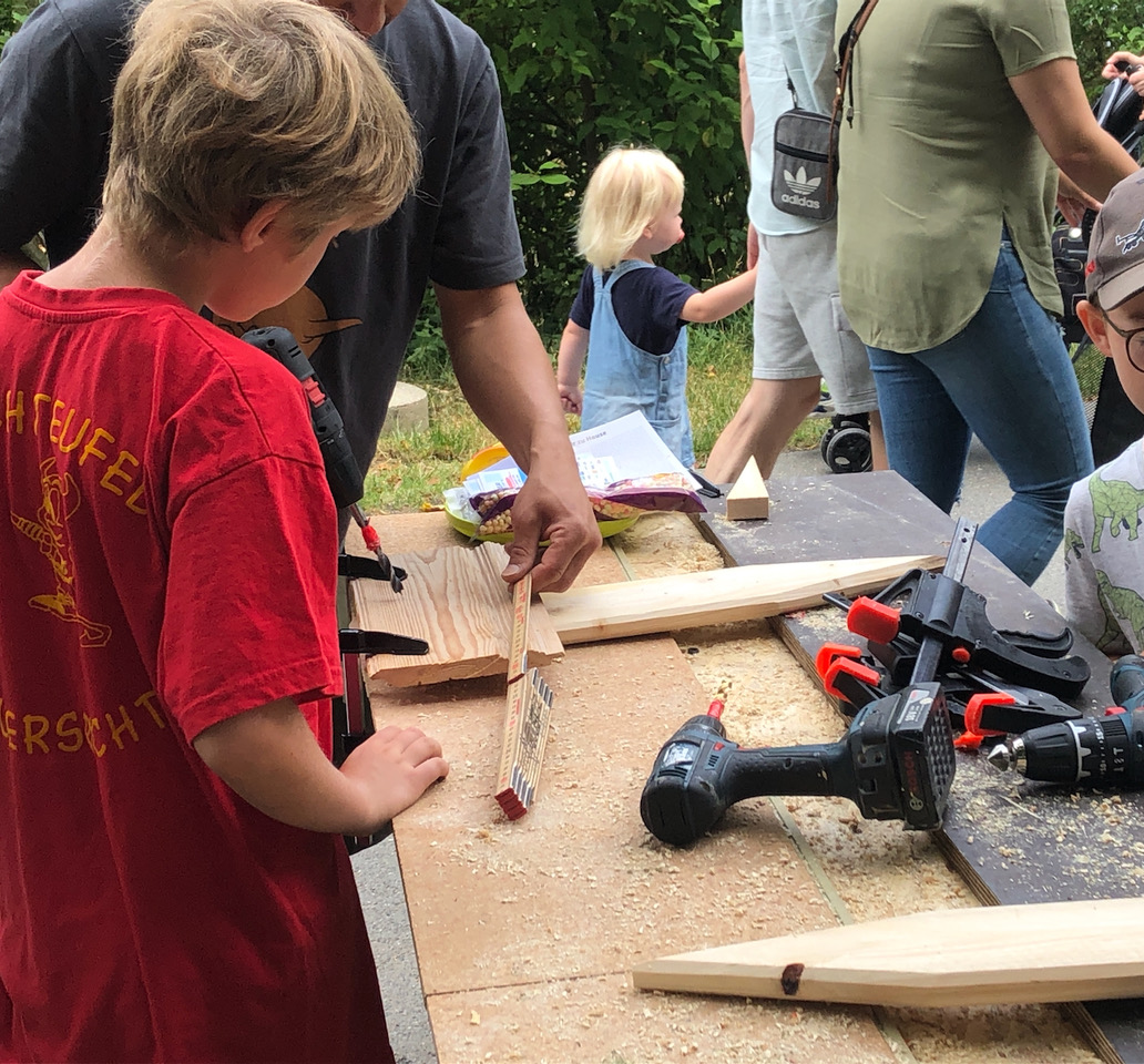 "Platz nehmen" im Max-Reger-Park