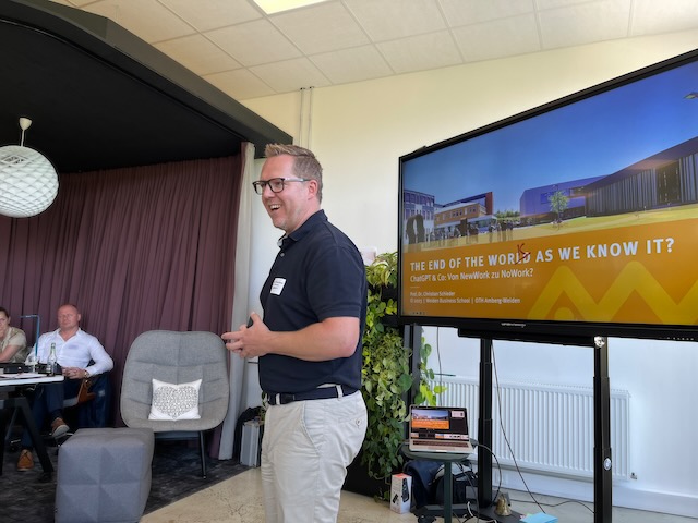 KI zu Gast im Coworking: Weiterdenken und Diskutieren