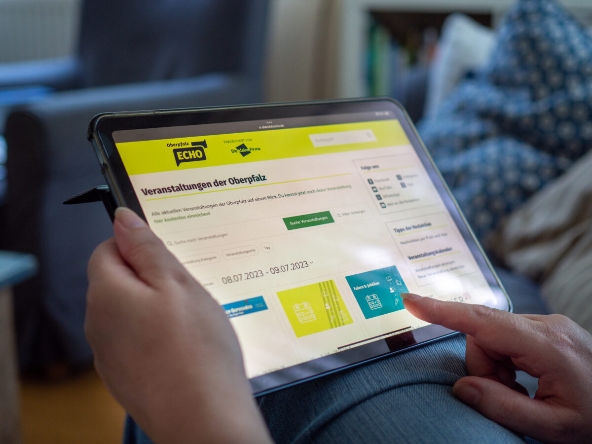 Die Veranstaltungen der Oberpfalz: Suchen - finden - einreichen