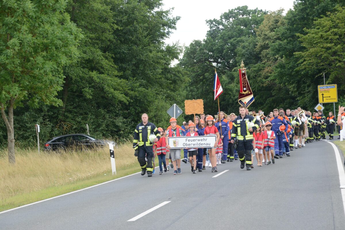 Oberwildenau: Eine Feuerwehr zieht um