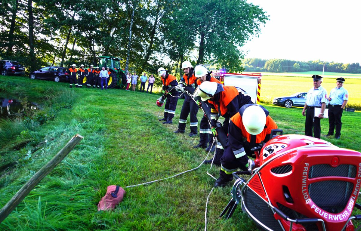 Spielberger Feuerwehr überzeugt bei Leistungsprüfung