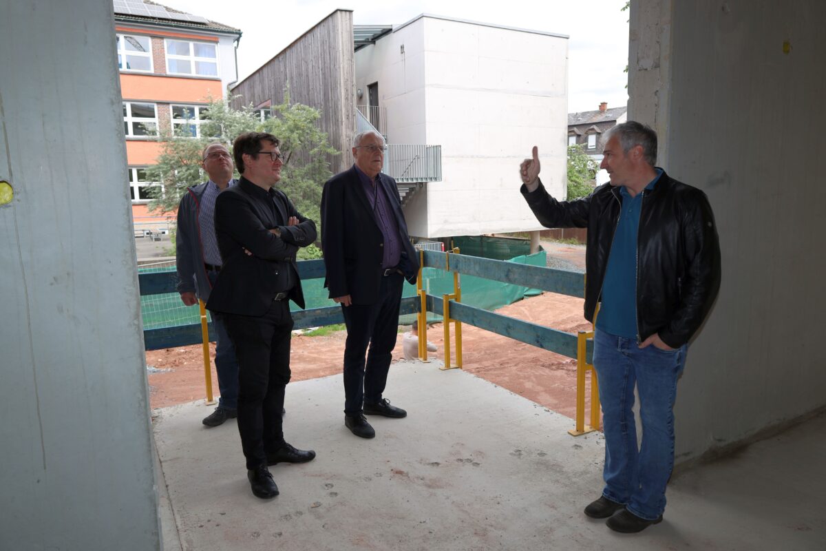 Anbau der Pestalozzischule Weiden – es geht voran