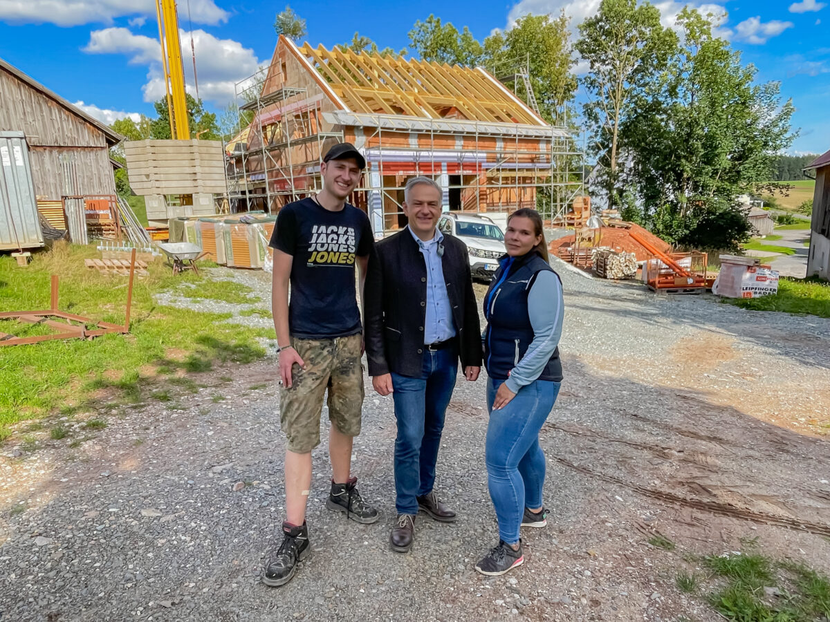 In Kastl wird fleißig gebaut