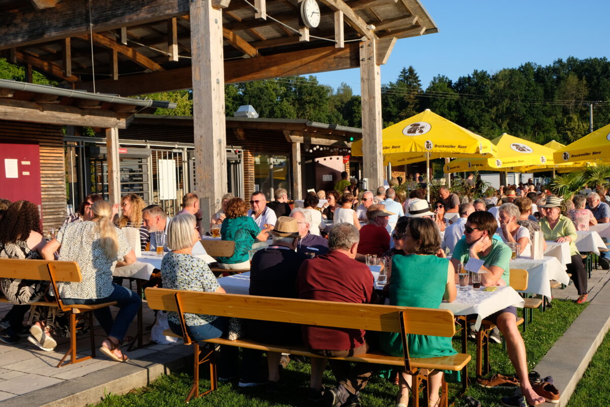 Musik für die Seele am Rußweiherstrand