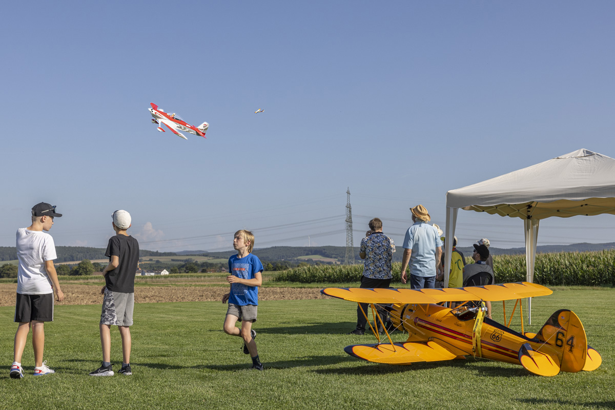 Bei diesem Ferienprogramm durften die Kinder einen Tag lang Pilot sein
