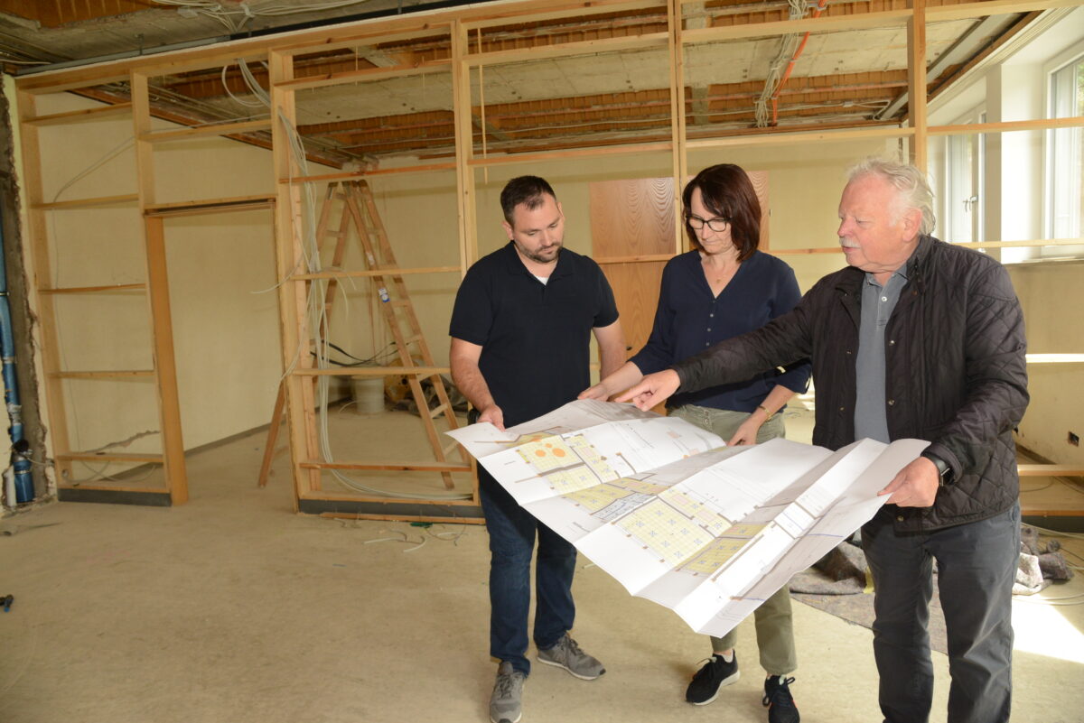 Umbau zur offenen Ganztagsschule in Luhe: Es geht voran!