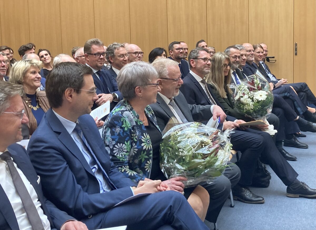 Amtseinführung Leitender Oberstaatsanwalt Bernhard Voit Staatsanwaltschaft