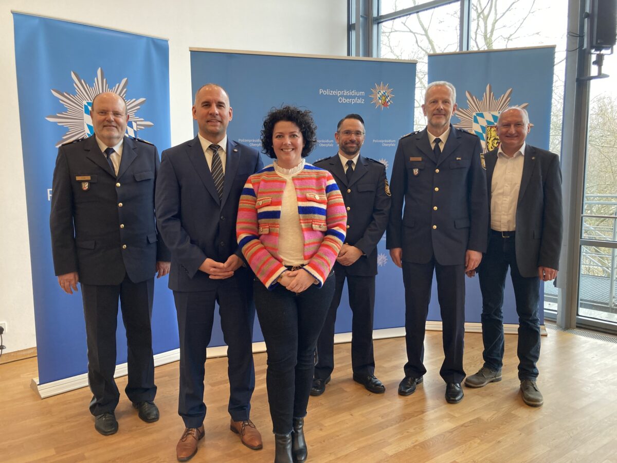 Amtseinführung Kripochef Andreas Schieder Kriminalpolizei Weiden