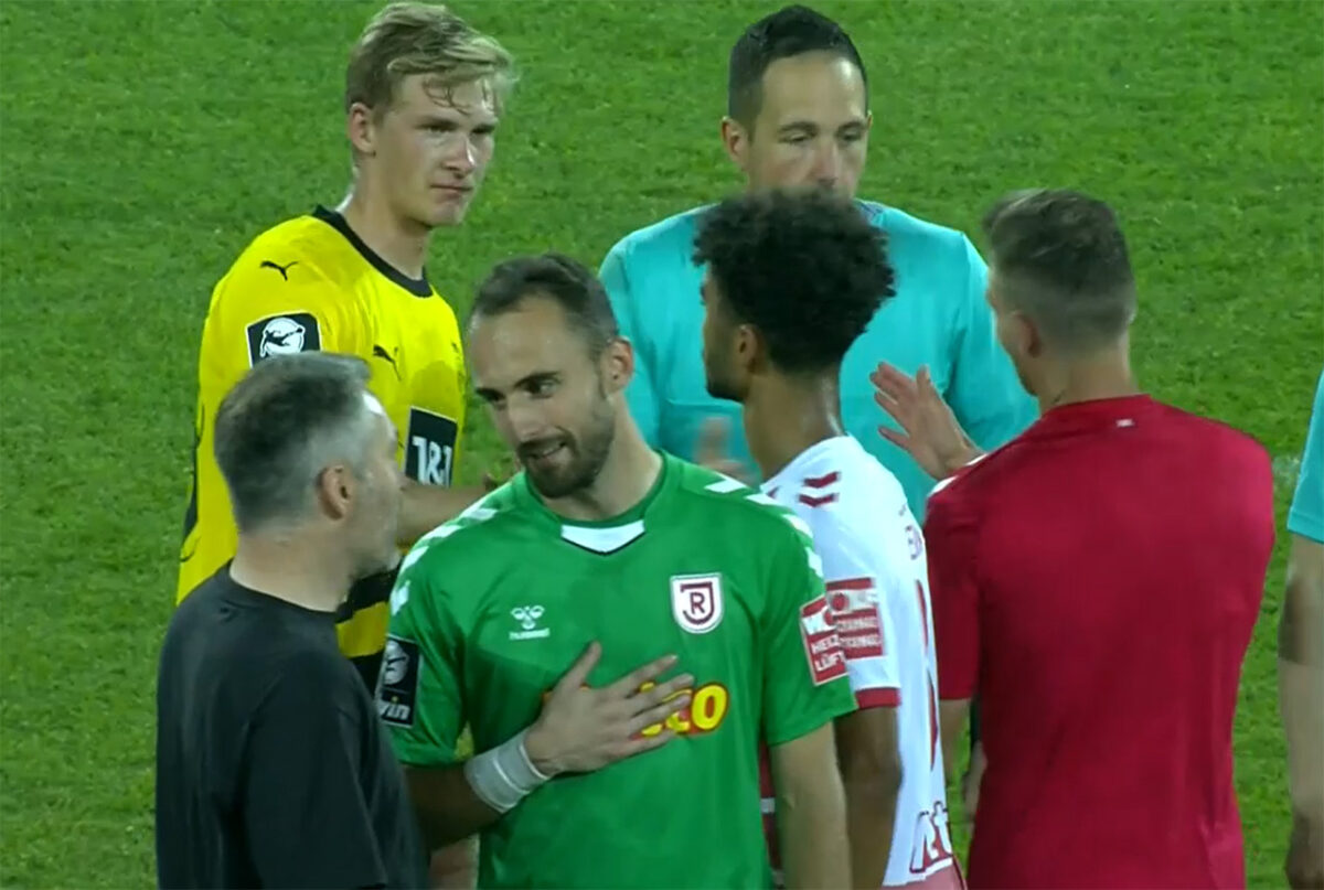 Jahn in der Dritten Liga: Auch bei Dortmunds Talentschuppen ohne Stammkeeper Felix Gebhardt