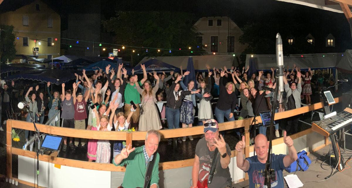 Gefeiert wird am Turnerplatz