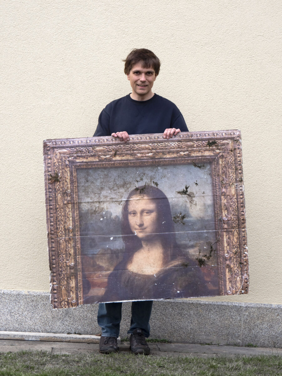 Stefan Krapf Mona Lisa Steinbruch