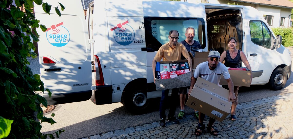 Ukrainehilfe pur – Flosser Spendenaufruf für Verbandsmaterial unerwartet groß