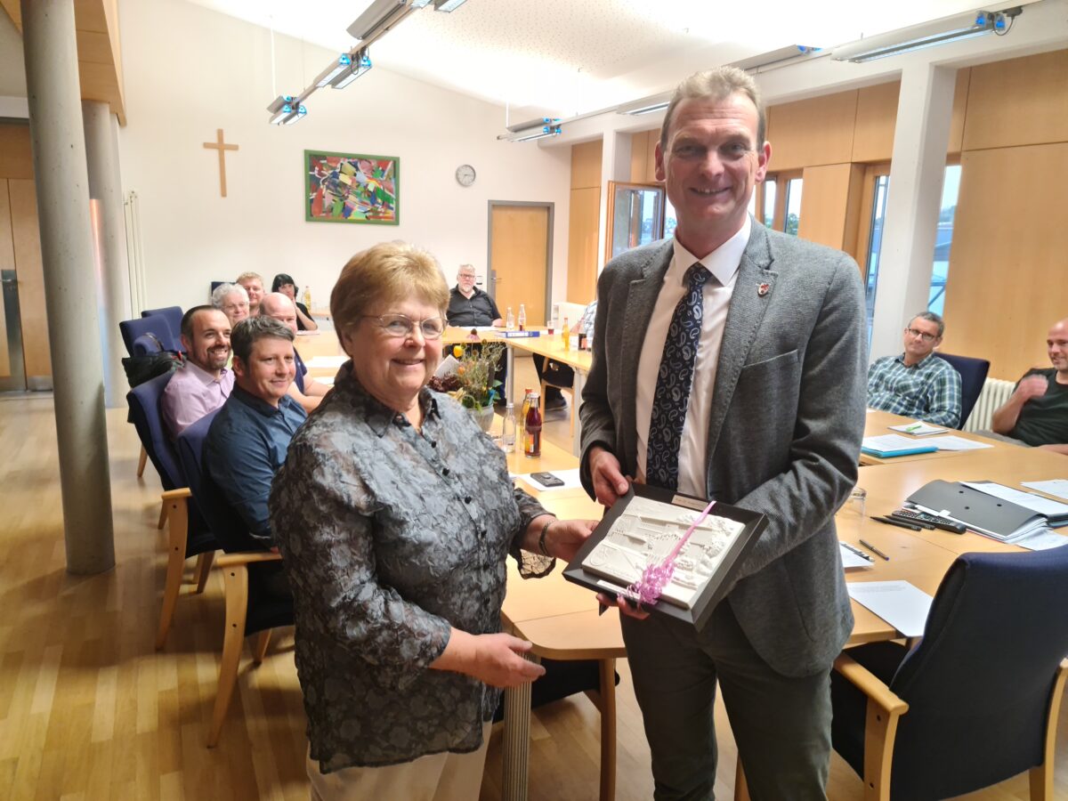 Gemeinderat Altenstadt verabschiedet Gabriele Hagemann