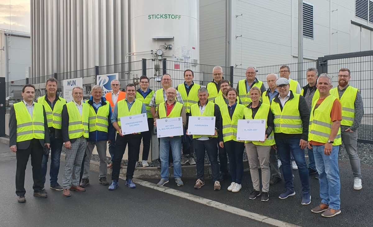 Netzwerkveranstaltung des etz Nordoberfalz im Energiepark Wunsiedel