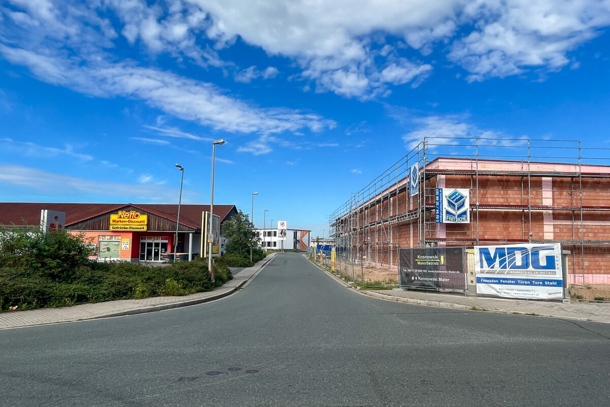 Wie gehts weiter beim Neubau des Netto-Marktes in der Robert-Bosch-Straße?