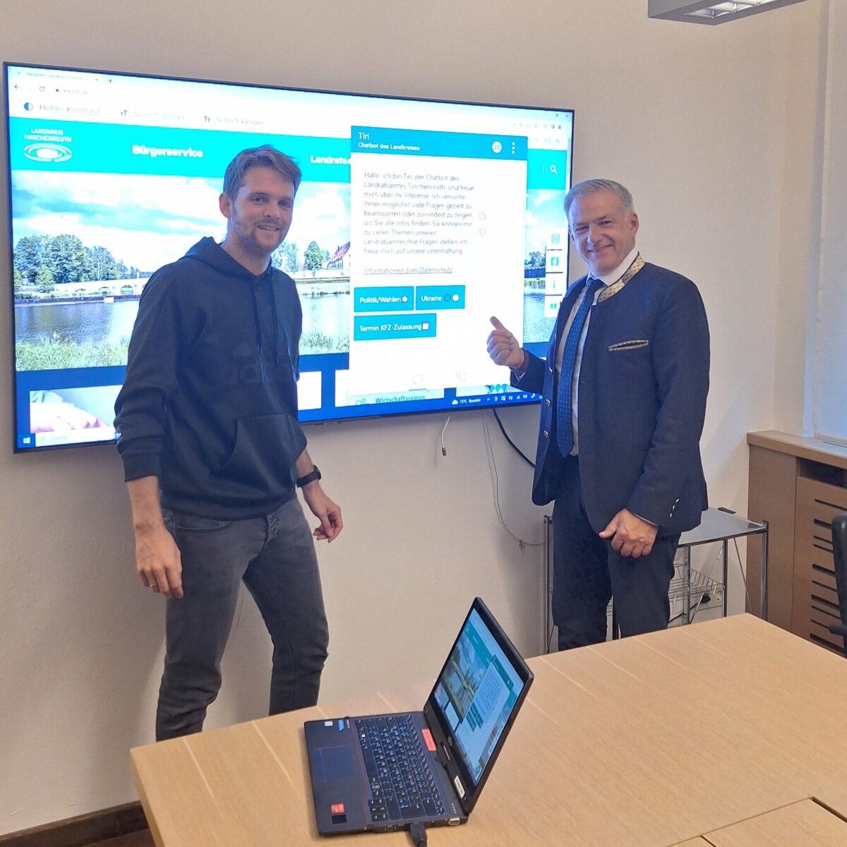 KI hält Einzug im Landratsamt Tirschenreuth