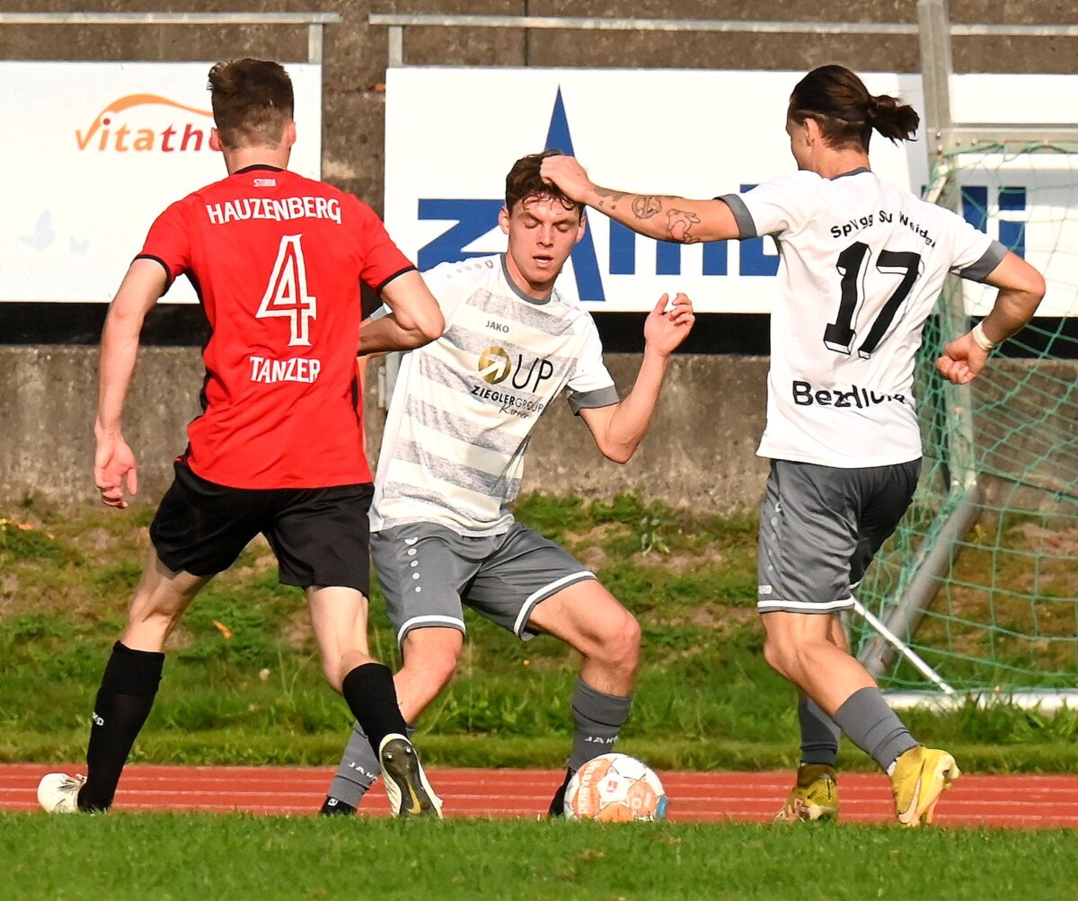 SpVgg SV Weiden erstickte mögliche Niederlage innerhalb von zwei Minuten