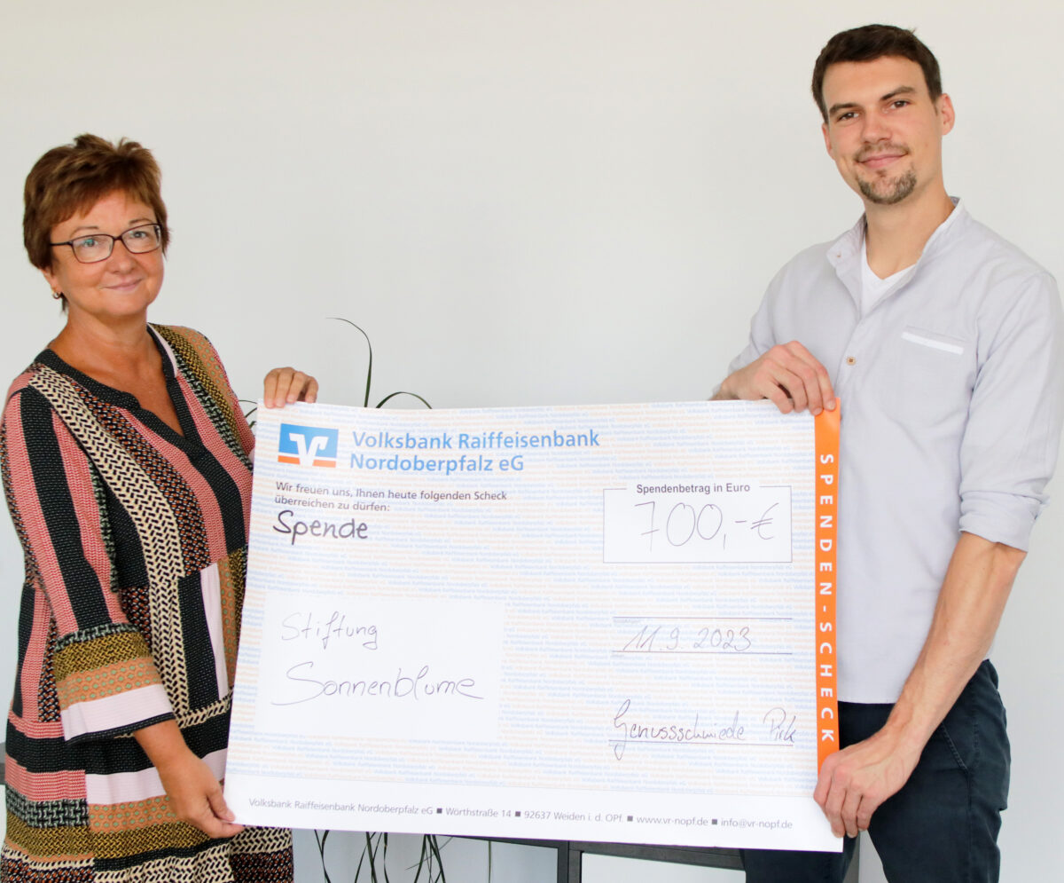 Schmackhafte Burger sorgen für satte Spende